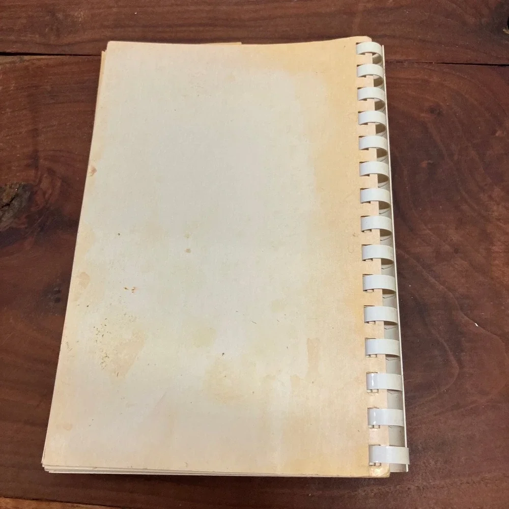 Favorite Recipes Spina Bifida Assoc Central Arkansas Vintage Cookbook Spiral